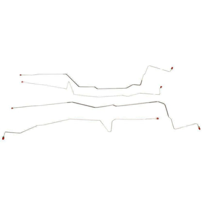 00-07 Ford Taurus Intermediate Brake Line Kit Rear Drum - DIN0003OM - Intermediate Lines Car Part People