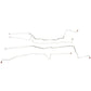 2000-07 Ford Taurus Intermediate Brake Line Kit Rear Drum - DIN0003OM