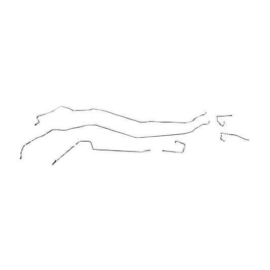 For Ford Escape 2001-2004 Intermediate Brake Line w/ AWABS-DIN0103OM-CPP - Intermediate Lines Car Part People