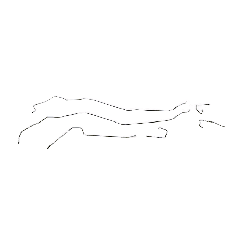 For Ford Escape 2001-2004 Intermediate Brake Line w/ AWABS-DIN0103OM-CPP