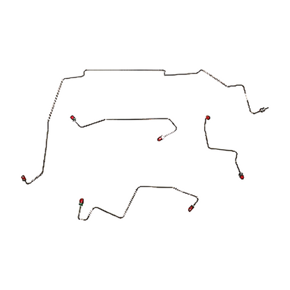 For Ford Escape 2005-2006 Front Brake Line 2WD|AWD Disc/Drum Brake-DKT0501SS-CPP - Front Lines Car Part People