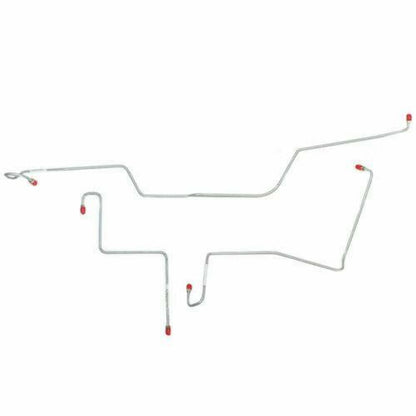 1966 Ford Fairlane Front Brake Line Kit with Standard Drum Brakes - DKT6601OM - Front Lines Car Part People