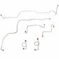 1968-69 Ford Fairlane Front Brake Line Kit with Standard Drum Brakes - DKT6801OM