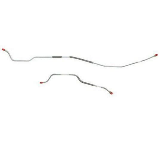 1967 Ford Fairlane Rear Axle Lines with 8 Inch Axle 2 Set - DRA6701SS - Rear Lines Car Part People