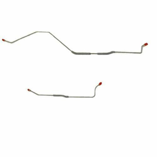 1967 Ford Fairlane Rear Axle Lines with 9 Inch Rear Axle 2 Set - DRA6702SS - Rear Lines Car Part People