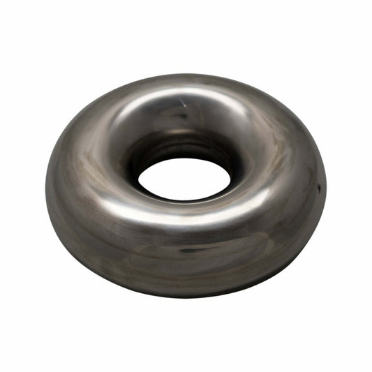 Donut 304SS Polished 2.25 360 Degree 1.0D Exhaust Pipe-Xforce-DS-225