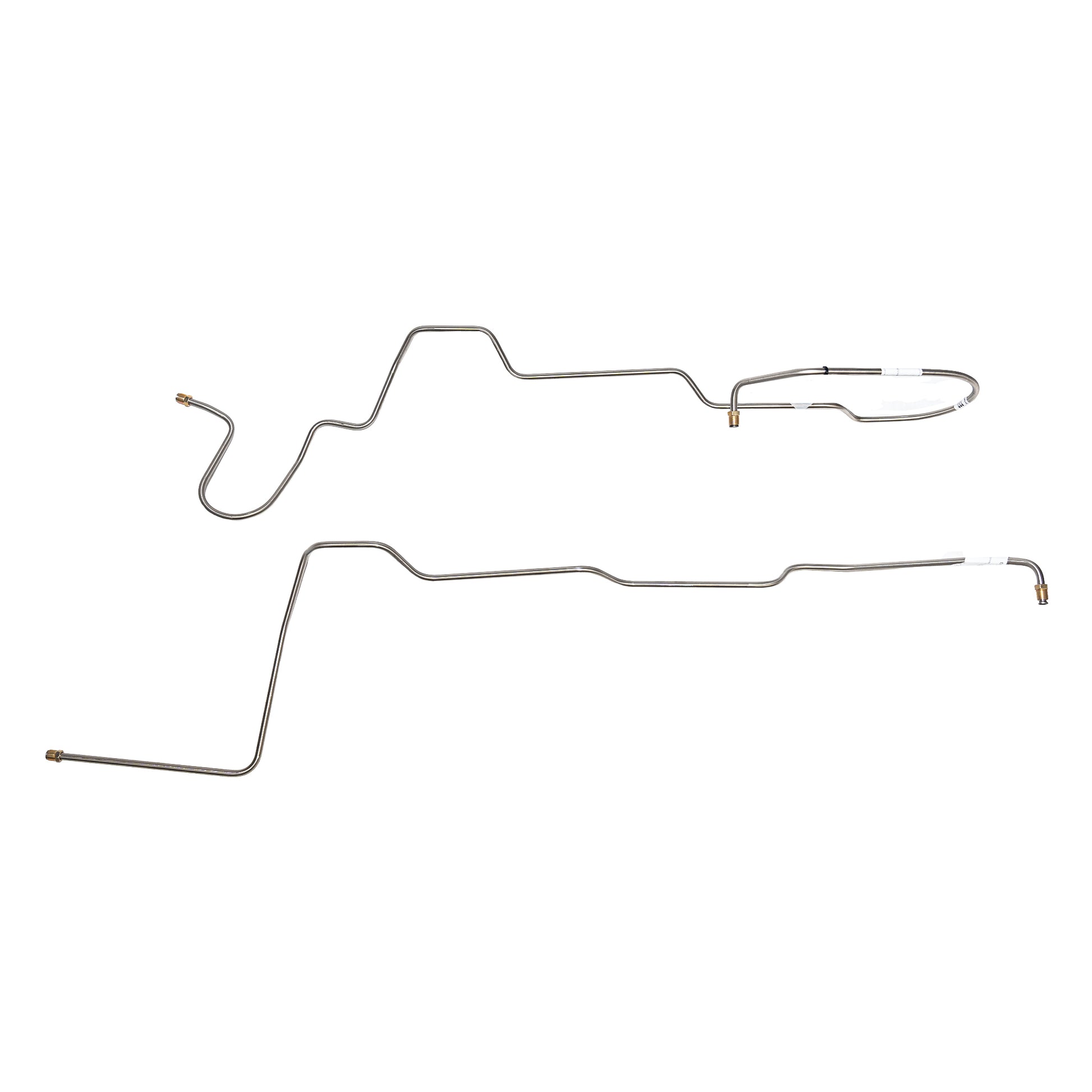 1966 Ford Fairlane SM BLK Transmission Cooler Lines C4 Transmission - DTC6602OM - Transmission Lines Car Part People