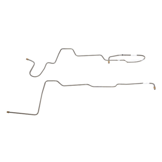 1966 Ford Fairlane SM BLK Transmission Cooler Lines C4 Transmission - DTC6602SS - Transmission Lines Car Part People