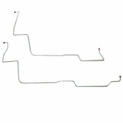1970-71 Ford Fairlane Transmission Cooler Lines w/ C4 Transmission - DTC7001SS - Transmission Lines Car Part People