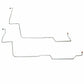 1970-71 Ford Fairlane Transmission Cooler Lines w/ C4 Transmission - DTC7001SS