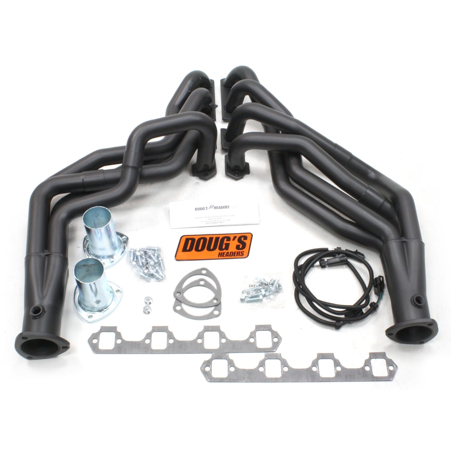 Long Tube Headers for 79-93 Mustang 5.0L SBF 1-3/4in Primary D6671-B