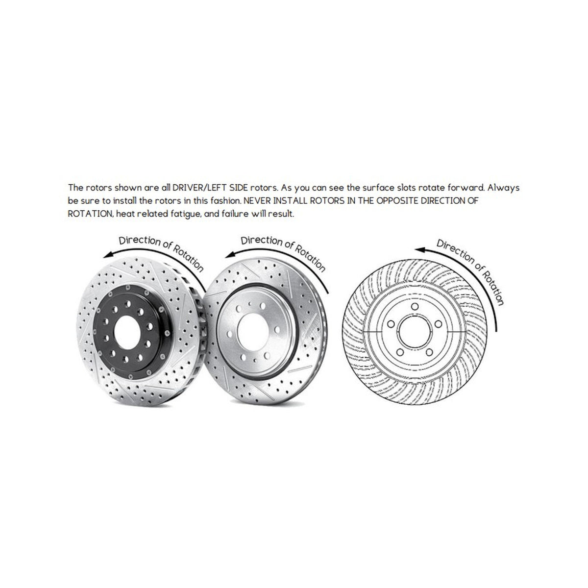 1988-1994 Chevrolet C1500 Claw Brake Rotors, Front 05594-020