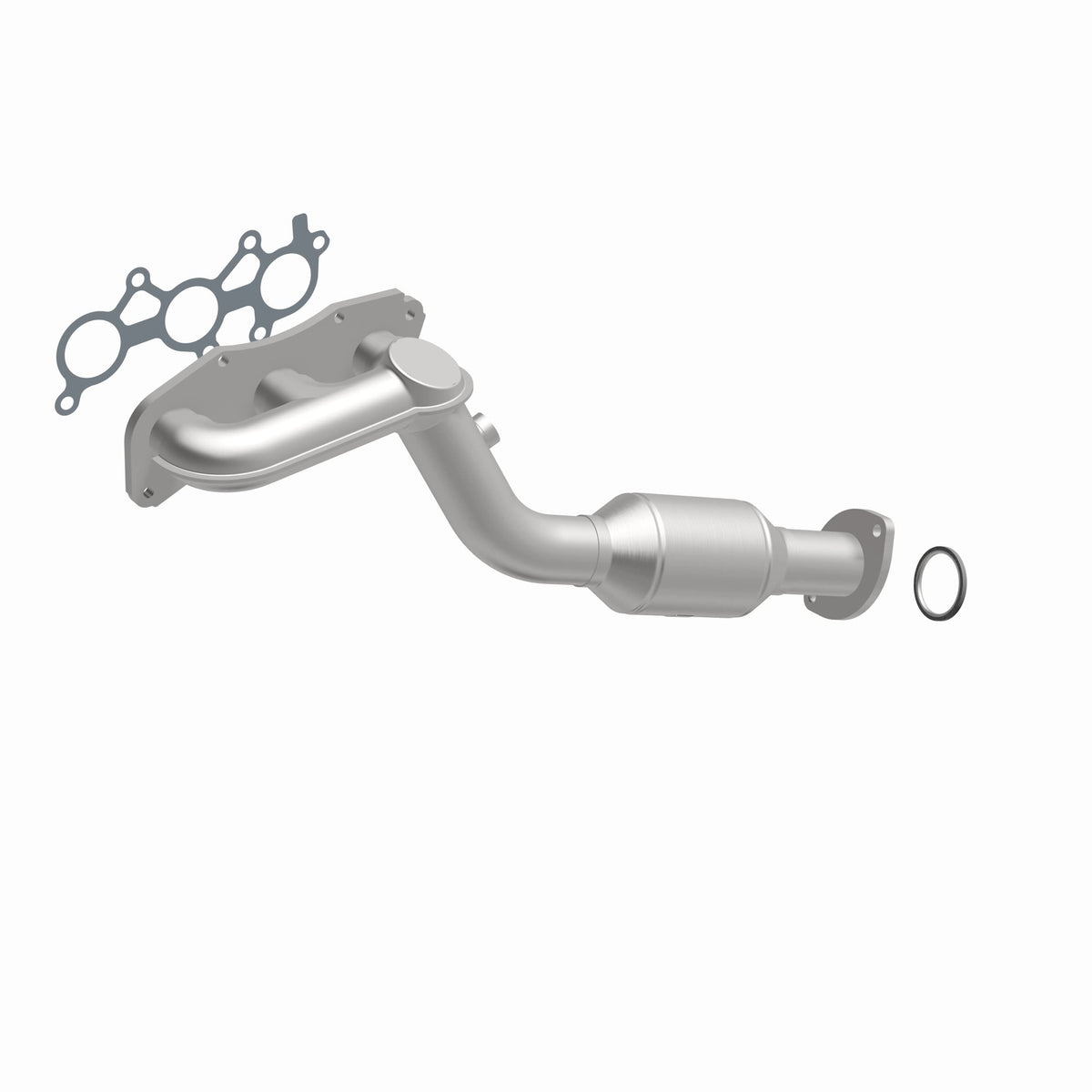 Catalytic Converter with Integrated Exhaust Manifold for HM Grade Federal / EPA Compliant Direct-Fit Manifold Catalytic