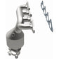 Catalytic Converter with Integrated Exhaust Manifold for HM Grade Federal / EPA Compliant Direct-Fit Manifold Catalytic