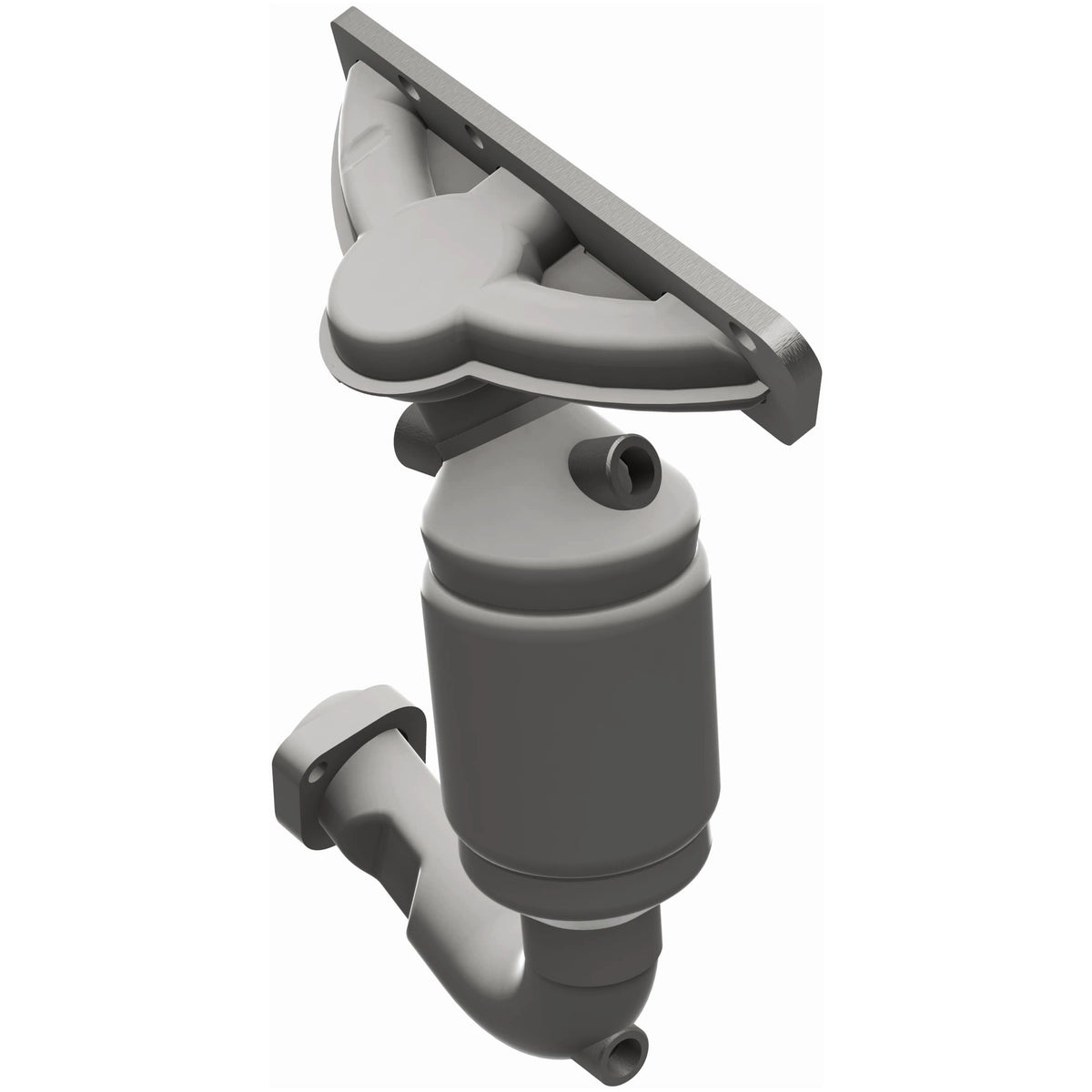 Catalytic Converter with Integrated Exhaust Manifold for HM Grade Federal / EPA Compliant Direct-Fit Manifold Catalytic