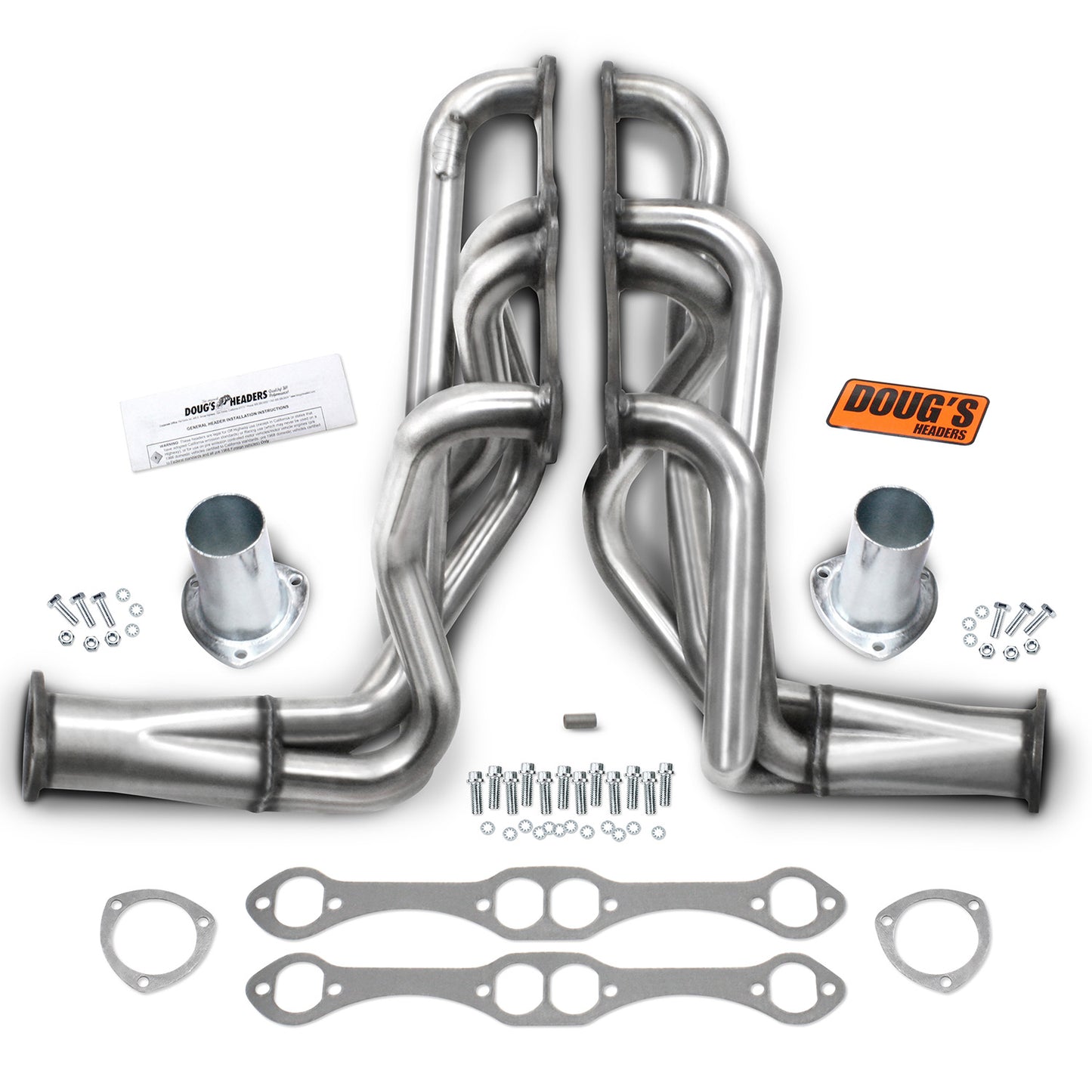 Long Tube Headers for 58-64 Chevy 348-409 W Block 1-5/8in Primary D358-SS