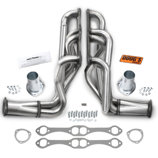 Long Tube Headers for 58-64 Chevy 348-409 W Block 1-5/8in Primary D358-SS