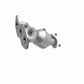 Catalytic Converter with Integrated Exhaust Manifold for HM Grade Federal / EPA Compliant Direct-Fit Manifold Catalytic