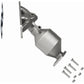 Catalytic Converter with Integrated Exhaust Manifold for HM Grade Federal / EPA Compliant Direct-Fit Manifold Catalytic