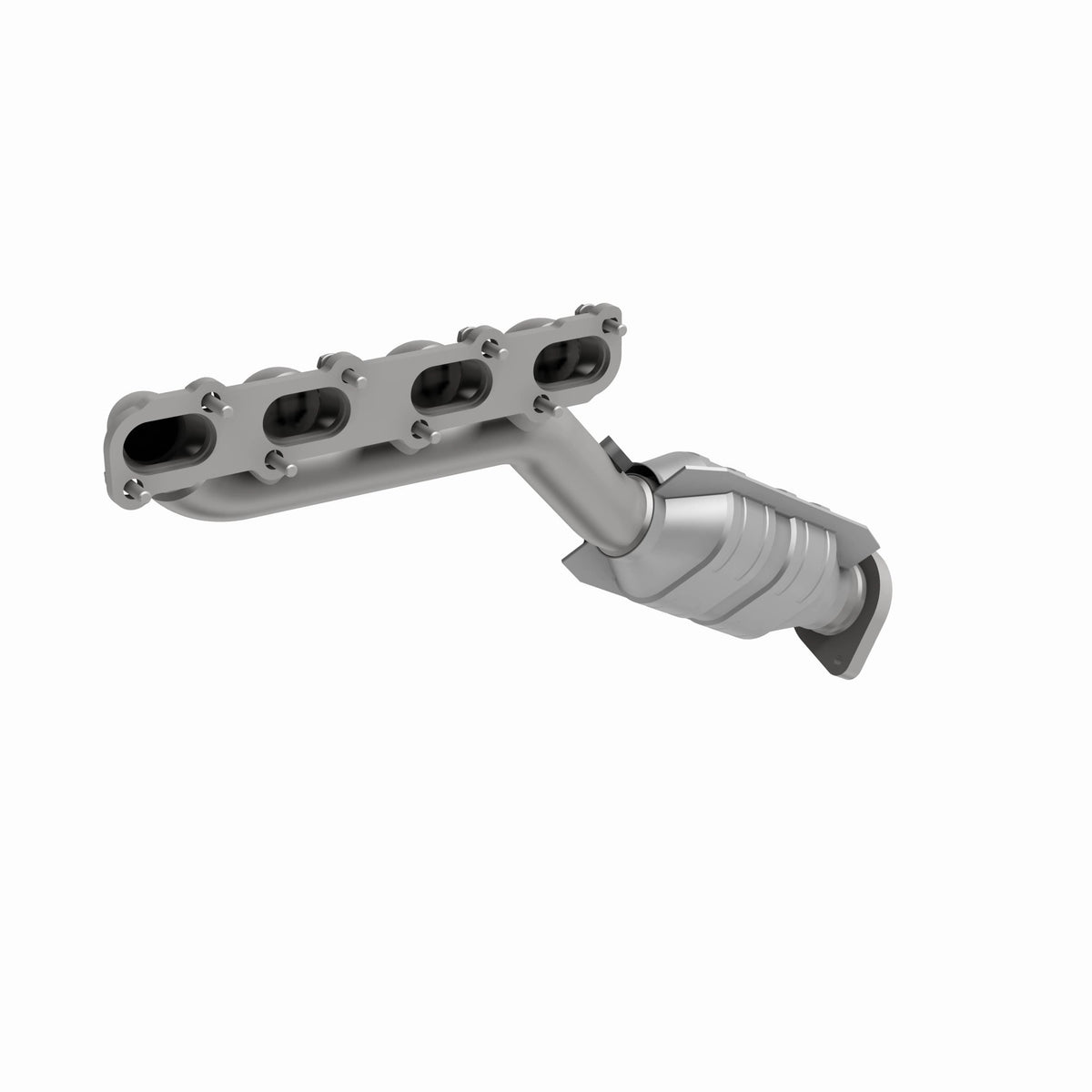 Catalytic Converter with Integrated Exhaust Manifold for HM Grade Federal / EPA Compliant Direct-Fit Manifold Catalytic