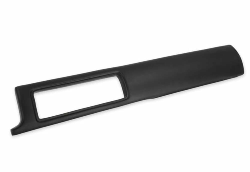 Black Dash Pad fits Ford Mustang 1987-1993 Drake Muscle Cars - E7ZZ-6504290-BK