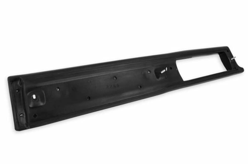 Black Dash Pad fits Ford Mustang 1987-1993 Drake Muscle Cars - E7ZZ-6504290-BK