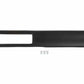 Black Dash Pad fits Ford Mustang 1987-1993 Drake Muscle Cars - E7ZZ-6504290-BK