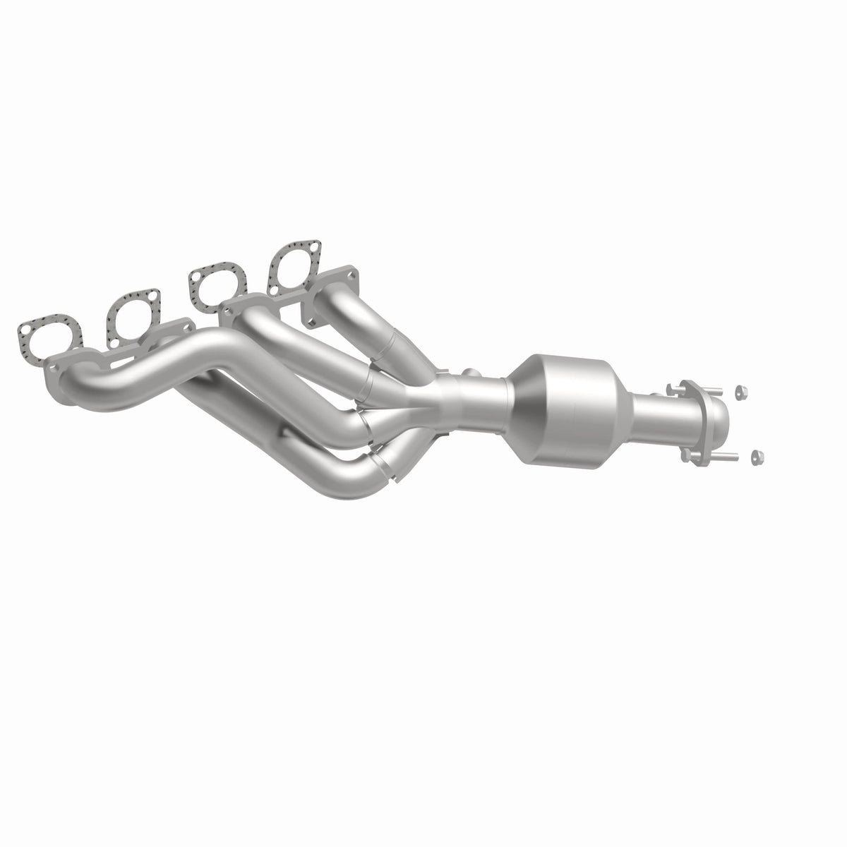Catalytic Converter with Integrated Exhaust Manifold for HM Grade Federal / EPA Compliant Direct-Fit Manifold Catalytic