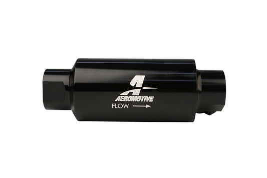 Fuel Filter High Flow Fuel System Universal Fit Aeromotive 12333-BGPL
