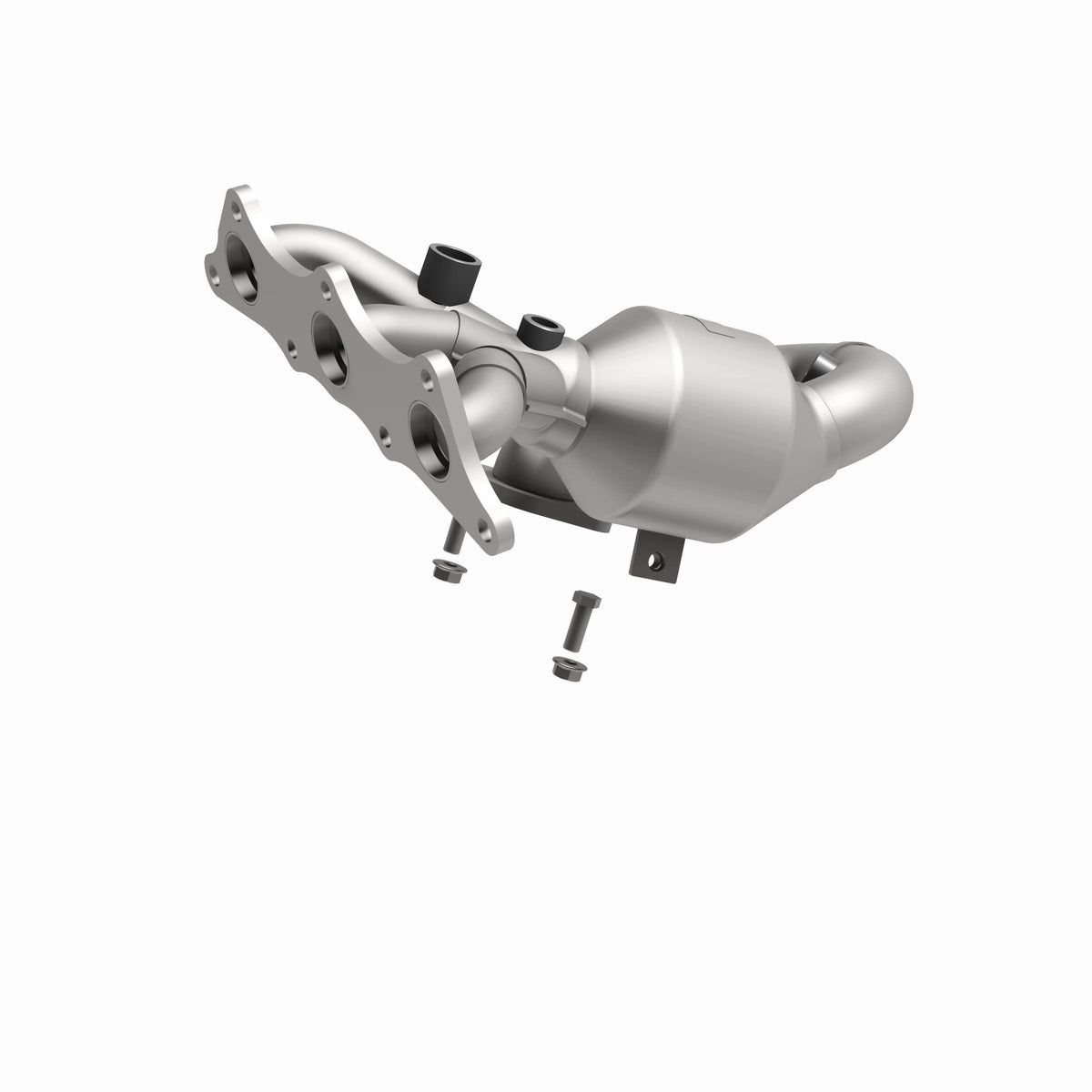 Catalytic Converter with Integrated Exhaust Manifold for HM Grade Federal / EPA Compliant Direct-Fit Manifold Catalytic