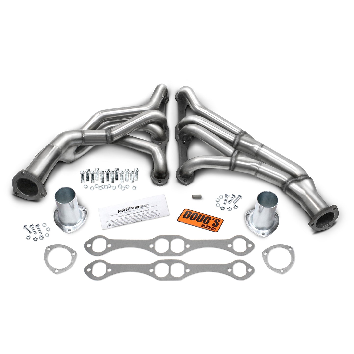 Tri-Y Headers for 69-72 GM Truck 265-400 SBC 2WD/4 WD 1-5/8in Primary D372Y-SS