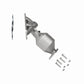 Catalytic Converter with Integrated Exhaust Manifold for HM Grade Federal / EPA Compliant Direct-Fit Manifold Catalytic