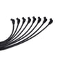 Spark Plug Wire Set Universal 8mm Silicone Spiro Pro 135? 350 ohm/ft Black 73053