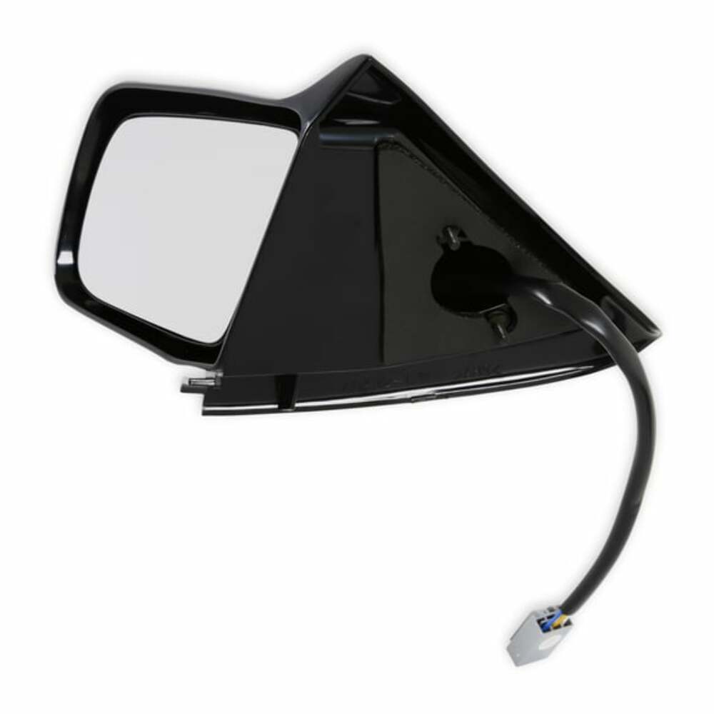 Fits 1987-1993 Mustang Coupe/Hatchback Driver Side Mirror Unpainted-E9ZZ-17682-A