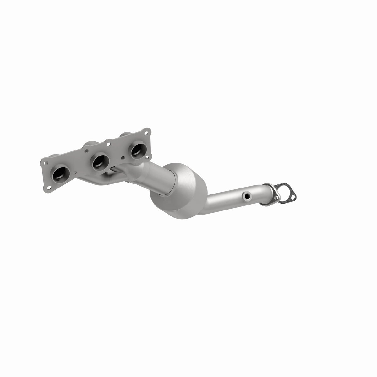 Catalytic Converter with Integrated Exhaust Manifold for HM Grade Federal / EPA Compliant Direct-Fit Manifold Catalytic