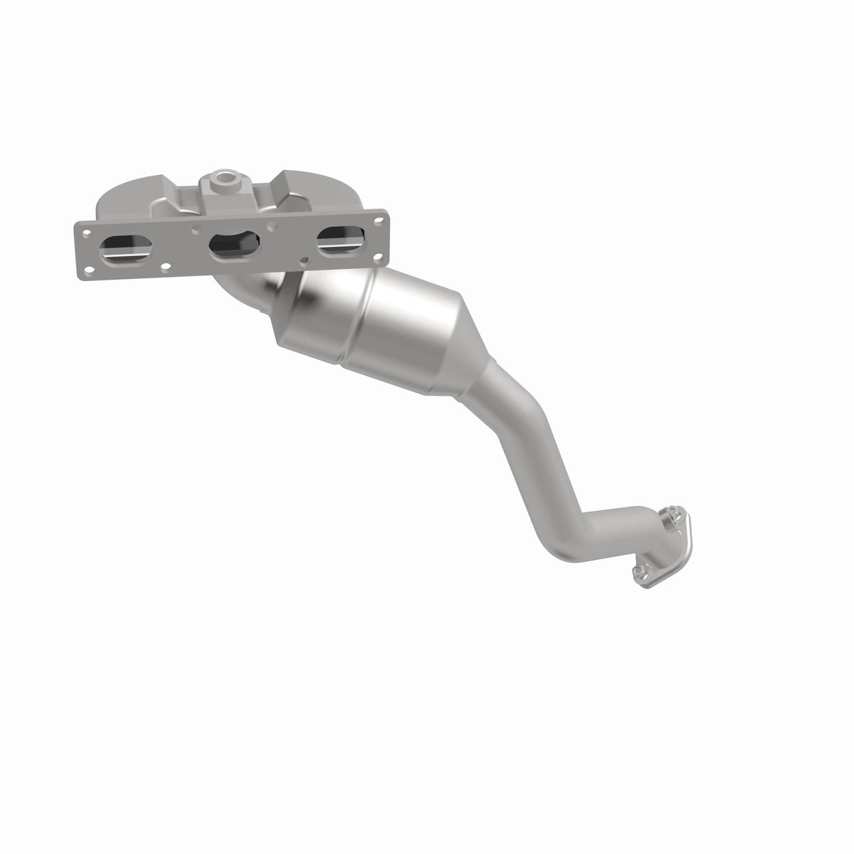 Catalytic Converter with Integrated Exhaust Manifold for HM Grade Federal / EPA Compliant Direct-Fit Manifold Catalytic
