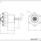 Fuel Pump High Flow EFI Performance Universal Fit Aeromotive 11105-BGPL