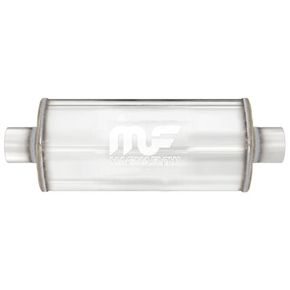 Exhaust Muffler for 7in. Round Straight-Through Performance Exhaust Muffler MagnaFlow 14716