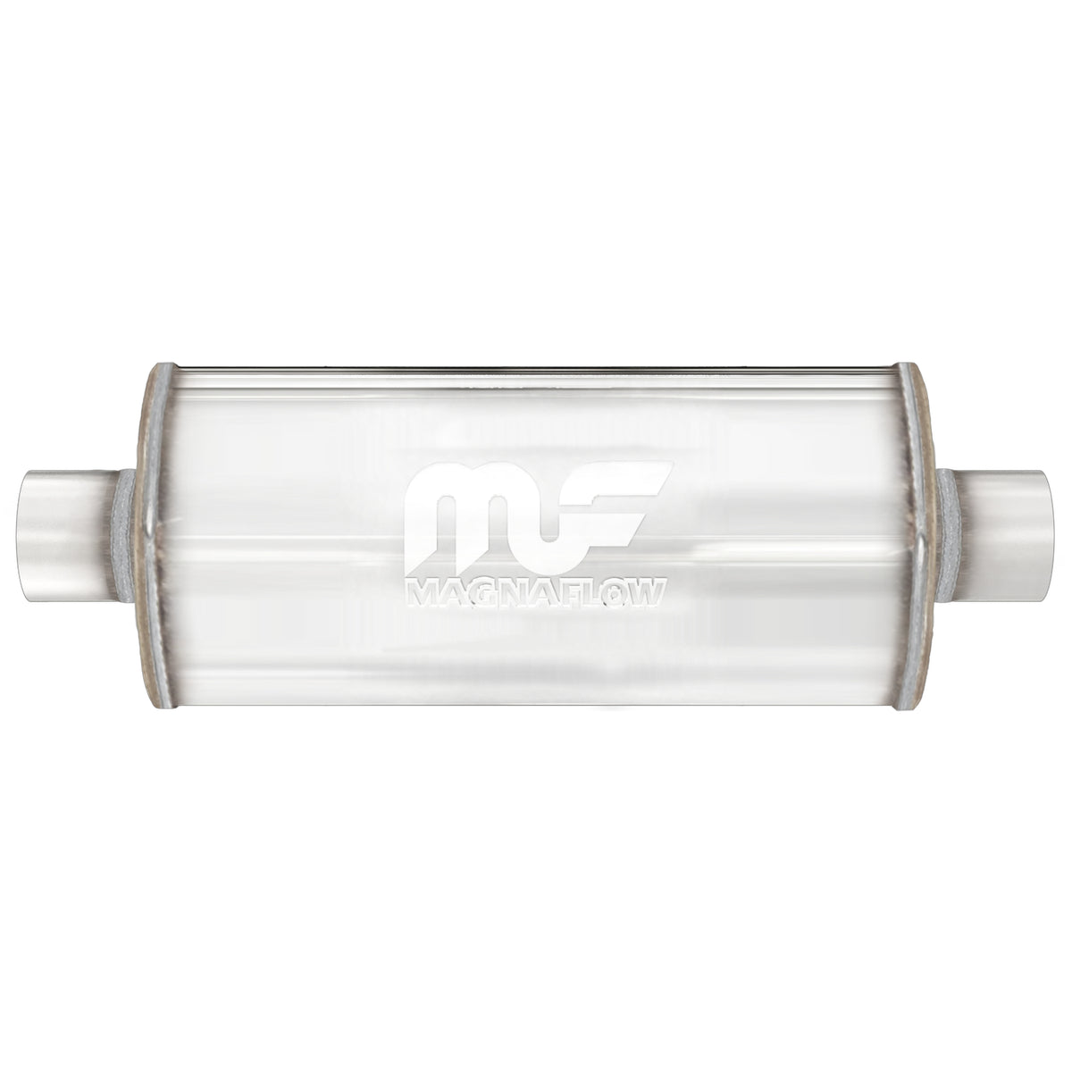 Exhaust Muffler for 7in. Round Straight-Through Performance Exhaust Muffler MagnaFlow 14716