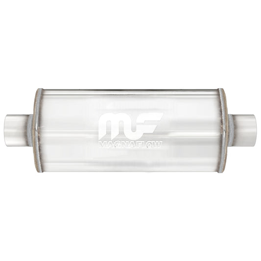 Exhaust Muffler for 7in. Round Straight-Through Performance Exhaust Muffler MagnaFlow 14716