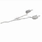 Fits 2005-2008 Audi A4 Quattro 2.0L Direct-Fit Replacement Exhaust 106-0169