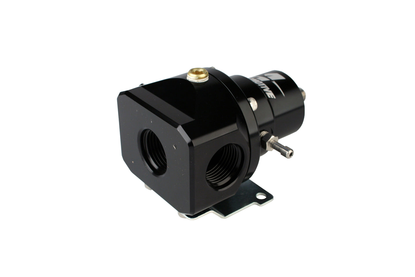 Fuel Pressure Regulator Adjustable Fuel Pressure Universal Fit Aeromotive 13214-BGPL