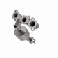 Catalytic Converter with Integrated Exhaust Manifold for HM Grade Federal / EPA Compliant Direct-Fit Manifold Catalytic