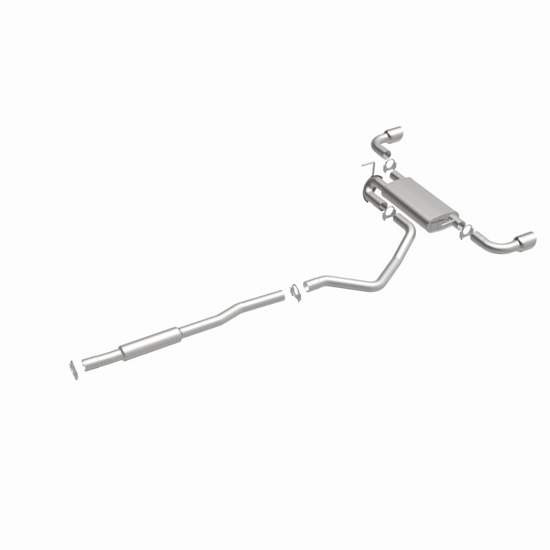Fits 2014-2022 Jeep Cherokee 3.2L Direct-Fit Replacement Exhaust System 106-0767