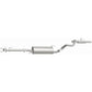 Fits 2003-2009 Toyota 4Runner Direct-Fit Replacement Exhaust System 106-0075