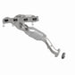 Catalytic Converter with Integrated Exhaust Manifold for HM Grade Federal / EPA Compliant Direct-Fit Manifold Catalytic