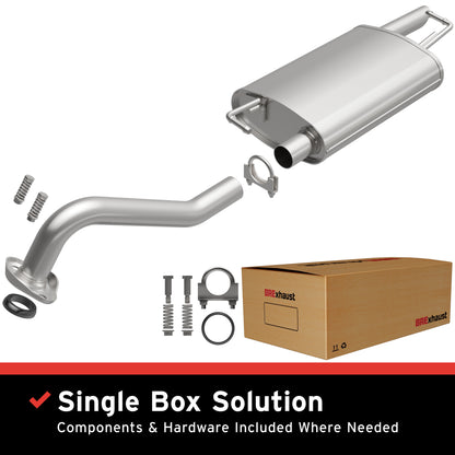 2014-2019 Toyota Corolla Direct-Fit Replacement Exhaust System 106-0749