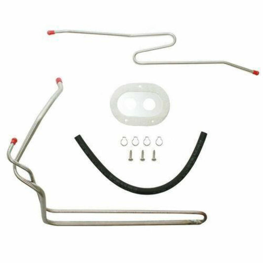 1970 Dodge Challenger Convertible Fuel Vent Line Kit Steel - EFV7002OM - Pre-Bent Fuel Lines Car Part People
