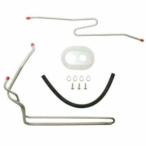 1970 Dodge Challenger Convertible Fuel Vent Line Kit Stainless - EFV7002SS
