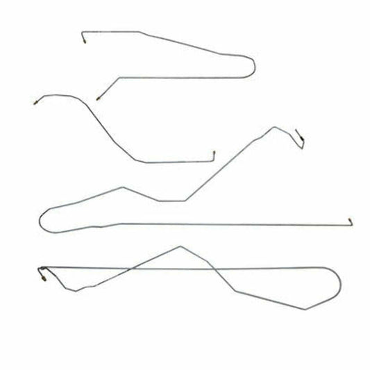 Fits 2015-22 Dodge Challenger, Hellcat Only, Intermediate Brake Lines; EIN1501OM - Intermediate Lines Car Part People
